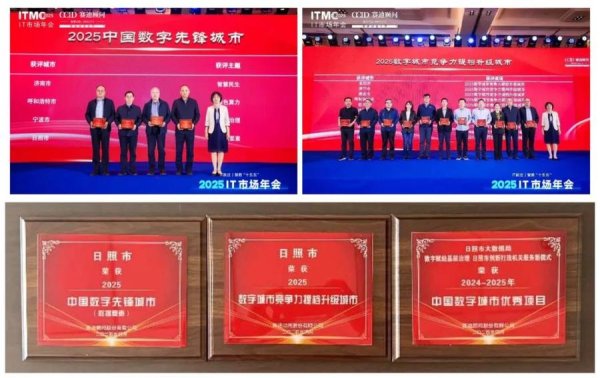 天成配资 日照市获评“中国数字先锋城市”“数字城市竞争力提档升级城市”