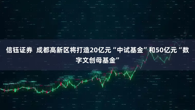 信钰证券  成都高新区将打造20亿元“中试基金”和50亿元“数字文创母基金”